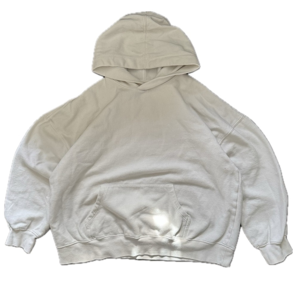 White Simple Hoodie